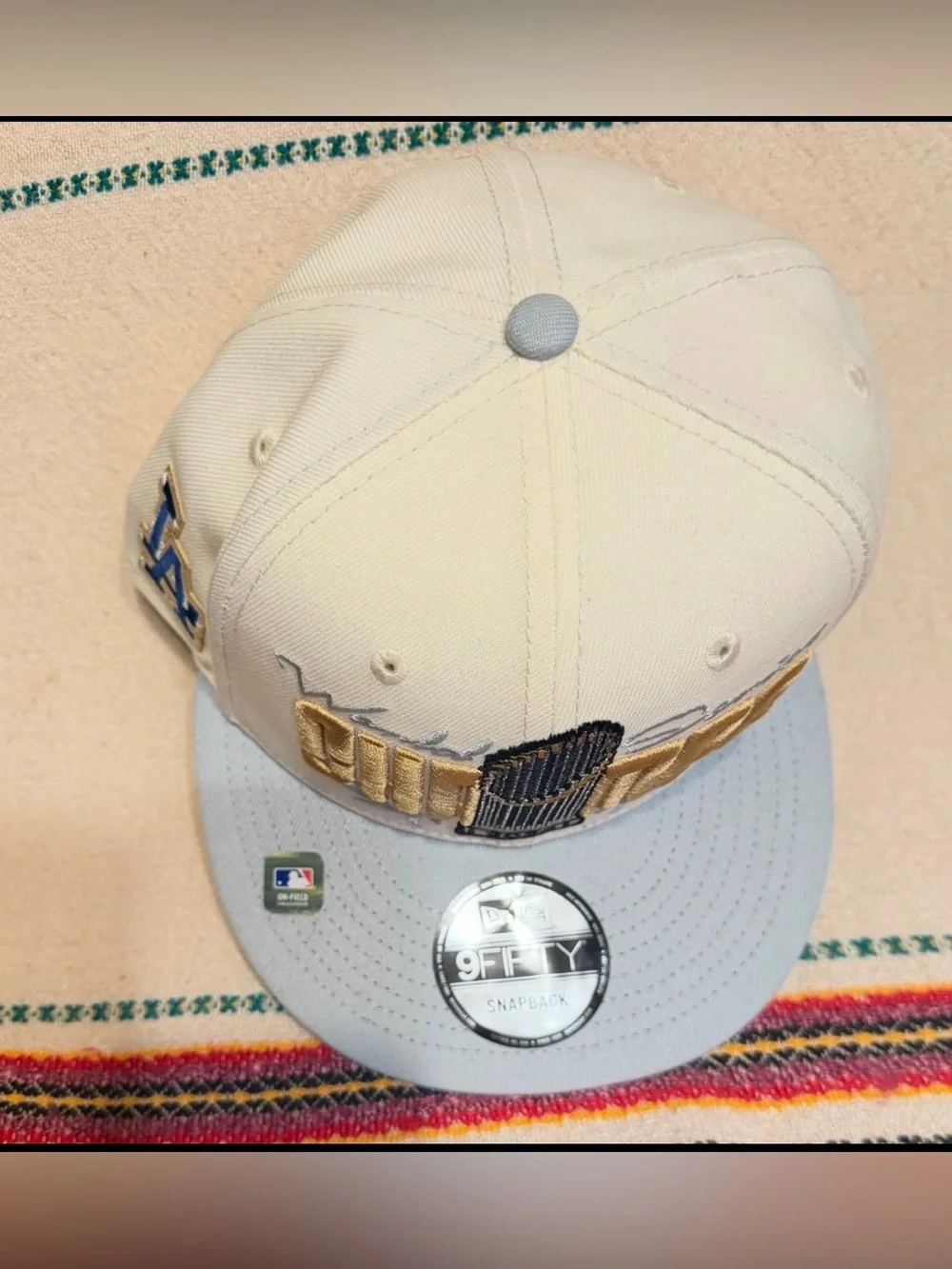 Los Angeles Dodgers 2024 World Series Champions Parade 9Fifty SnapBack Hat NEW